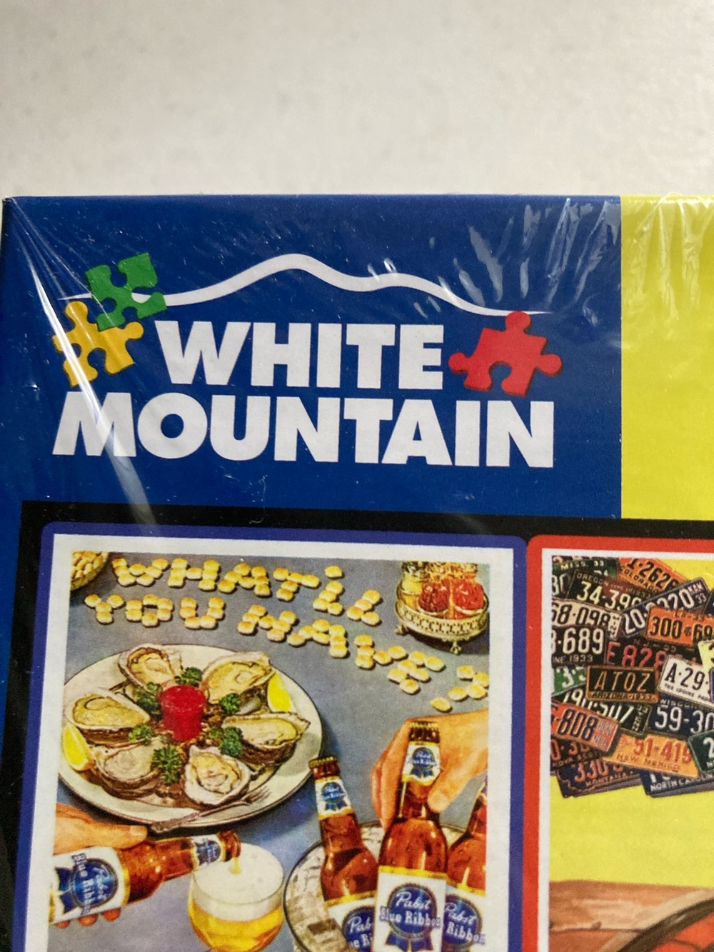 White Mountain Great Old Ads 1000 pcs Puzzle Vintage Collage - Picture 2 of 8